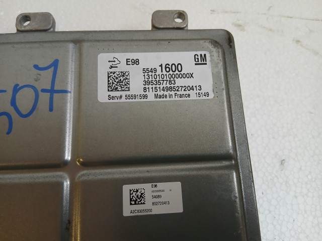 Opel Astra J B16dtl Motorvezérlő