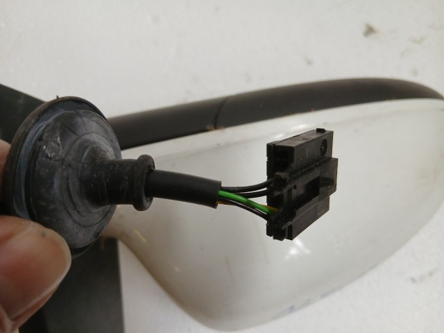 14513 Opel Astra J 2009-2015 Jobb Tükör  Fehér elektromos