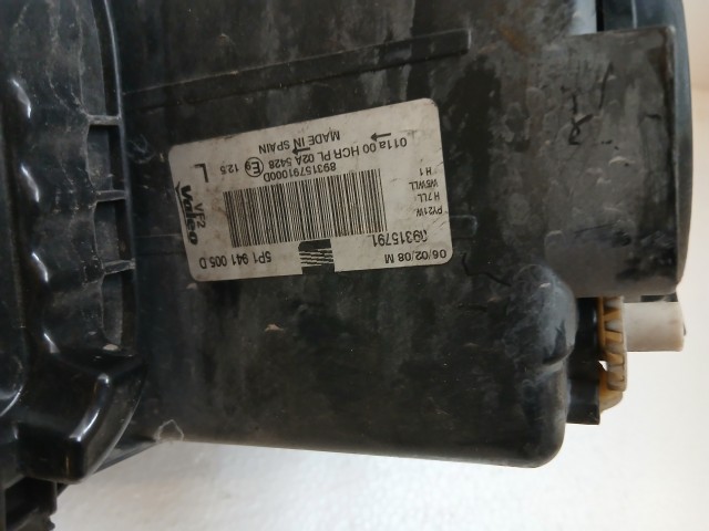 14521 Seat Altea 5P  Bal első Lámpa Fényszóró