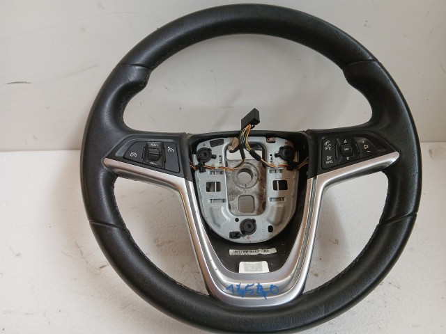 Opel Meriva B 2010-2017 Kormánykerék Használt Fekete multikormányos bőr  