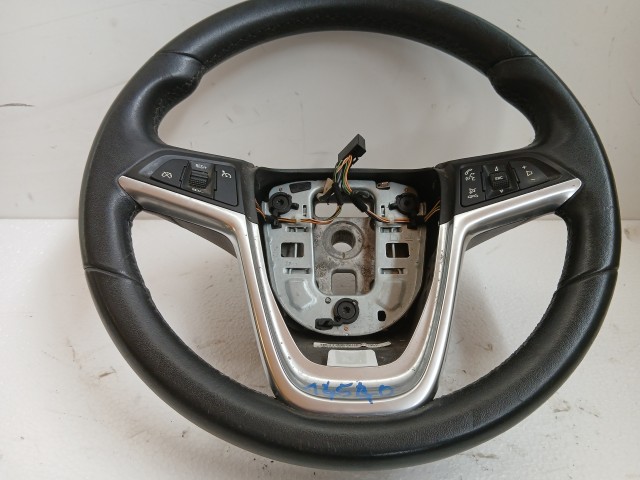 Opel Meriva B 2010-2017 Kormánykerék Használt Fekete multikormányos bőr  