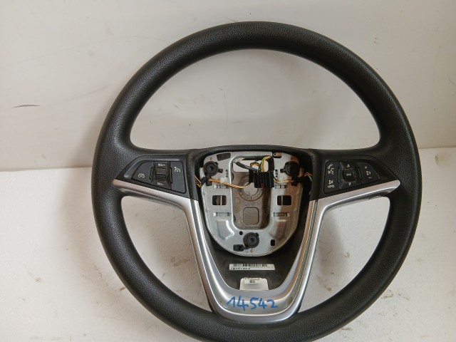 Opel Meriva B 2010-2017 Kormánykerék Használt Fekete műanyag  