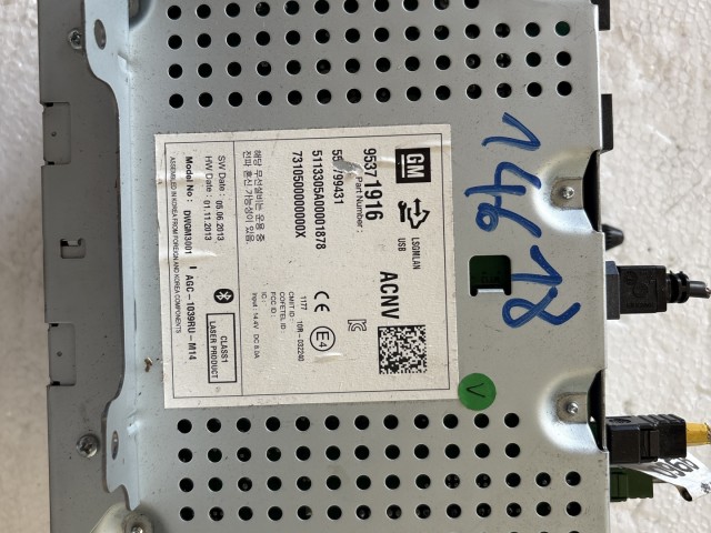 Opel Mokka 2012-2019 Rádió Használt Cd-s   