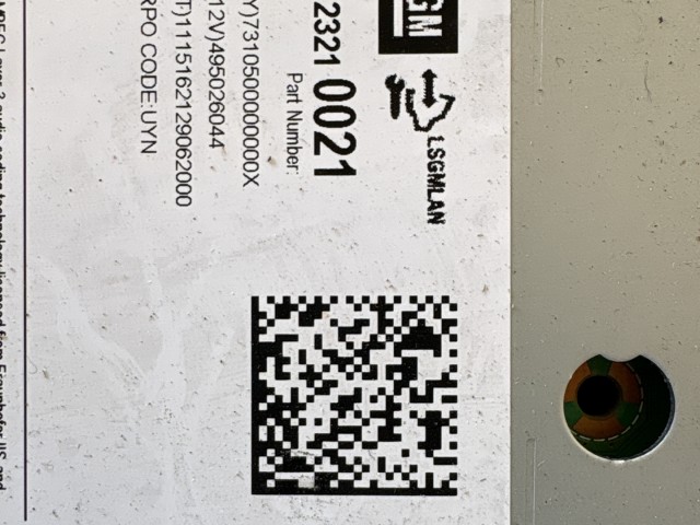 Opel Astra J 2009-2015 Rádió Használt Cd-s   