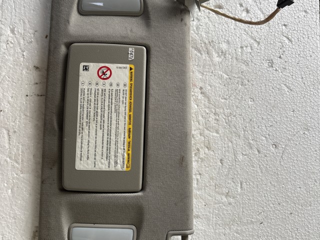 Opel Mokka 2012-2019 Bal Napellenző tükrös világítással