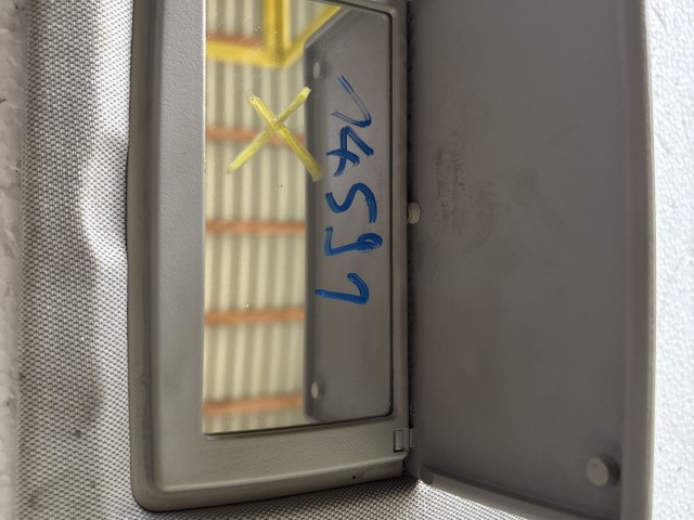 Opel Mokka 2012-2019 Bal Napellenző tükrös világítással