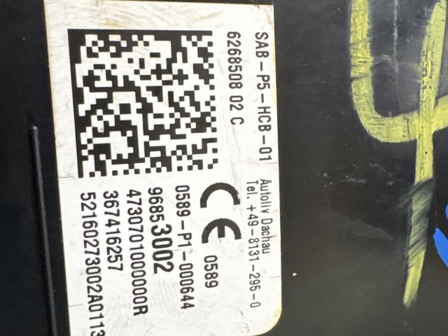 Opel Corsa E jobb Ülés légzsák