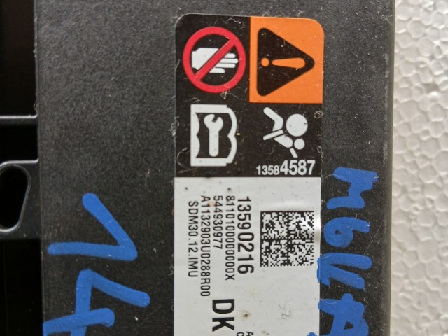 Opel Mokka 2012-2019 Légzsák indító elektronika Használt