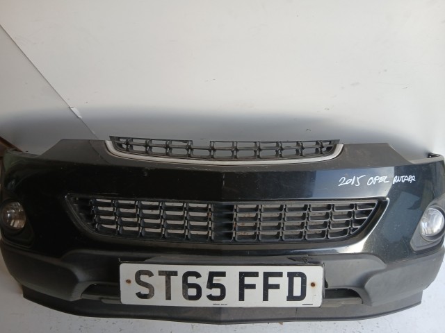 14686 Opel Antara Facelift első Lökhárító Fekete Z22c
