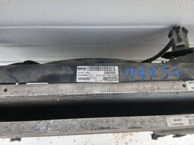 Opel Meriva B a14nel 1.4 turbó hűtősor