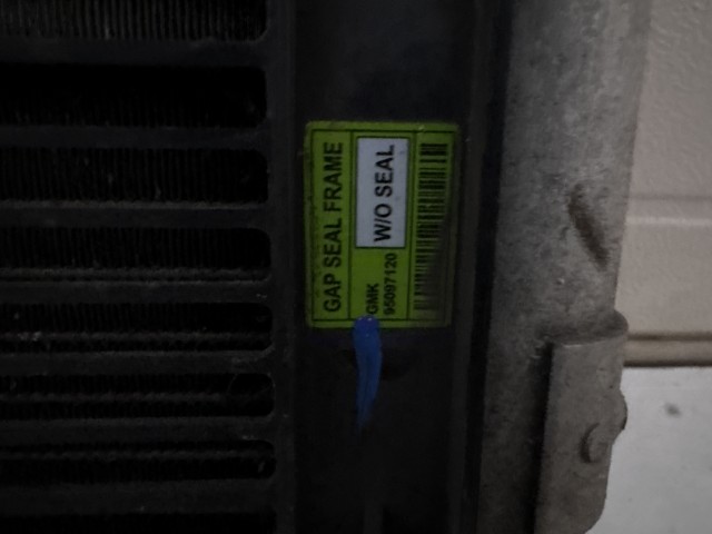 Opel Mokka b16xer f16d4 hűtősor