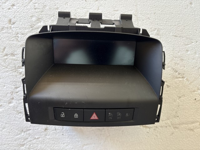 Opel Astra J 2009-2015 Infócenter, Közép kijelző Használt