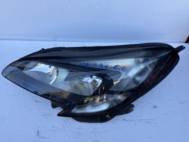 14741 Opel Corsa E Bal első  Lámpa Fényszóró Angol