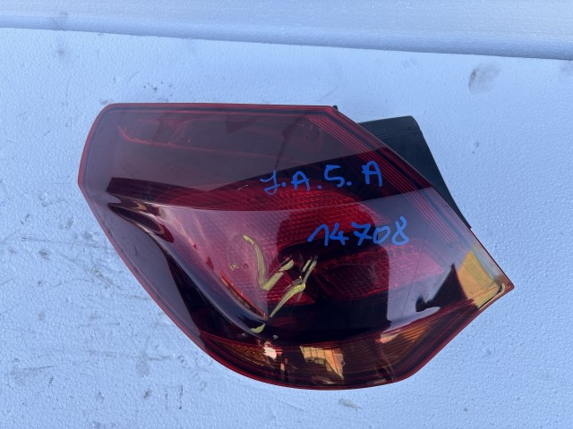 14708 Opel Astra J 2009-2015 Bal hátsó Lámpa 5 ajtós sötétitett