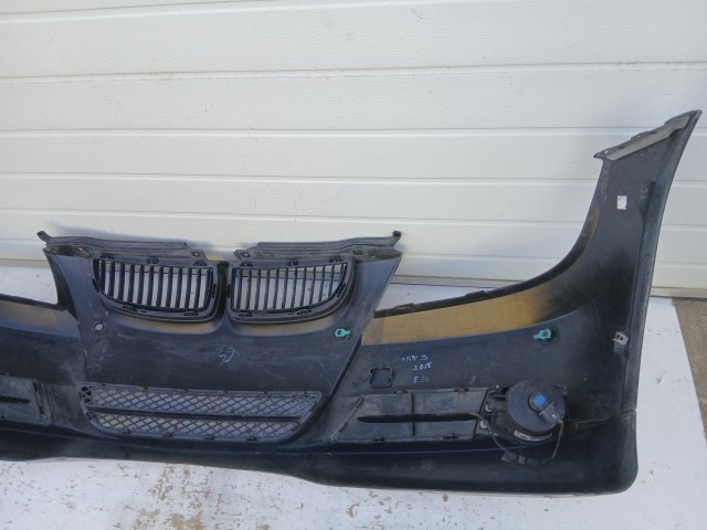 14605 BMW 3 E90 2005-2011 első Lökhárító Használt Fekete