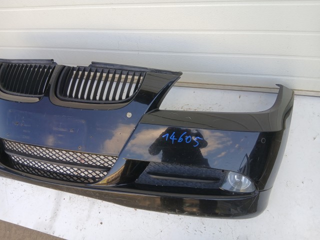 14605 BMW 3 E90 2005-2011 első Lökhárító Használt Fekete