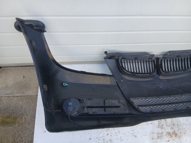 14605 BMW 3 E90 2005-2011 első Lökhárító Használt Fekete