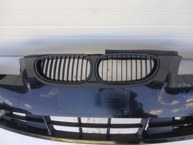 14620 BMW 5 E60 2003-2010 első Lökhárító Fekete