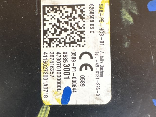 Opel Corsa E 2014-2019 Bal Ülés légzsák