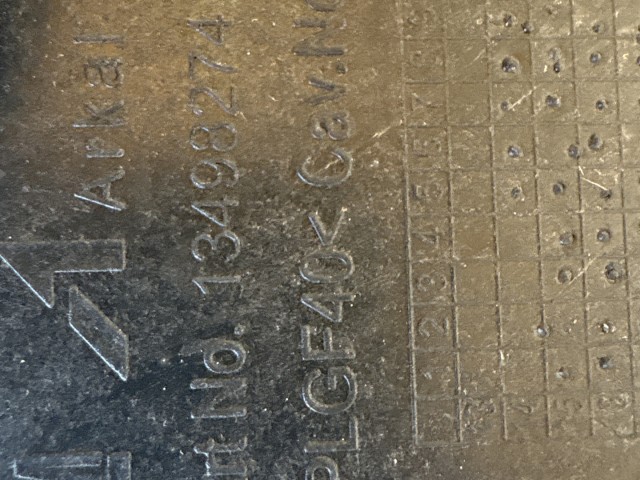 Opel Corsa E 2014-2019 1.3 cdti Akkumulátor tartó, tálca Használt