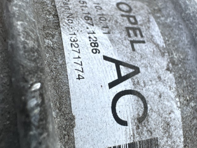 Opel Meriva B 2010-2017 motortartó bak