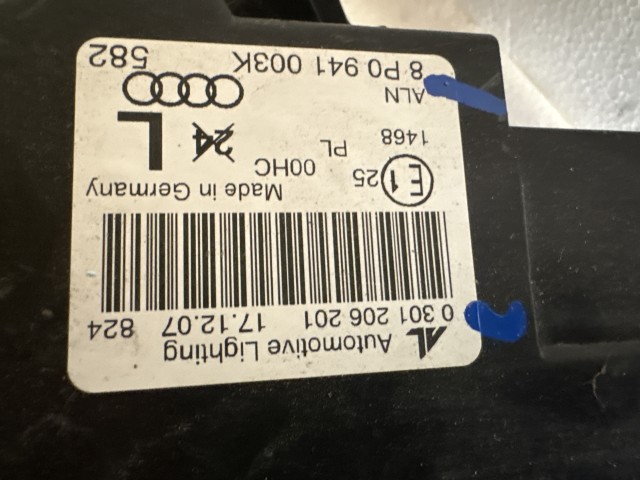 15009 Audi A3 8p 2003-2012 Bal első Lámpa Fényszóró