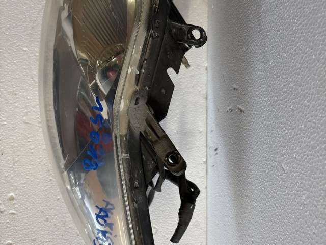 15018 Toyota Auris 2007-2012 Bal első  Lámpa Fényszóró Projektoros