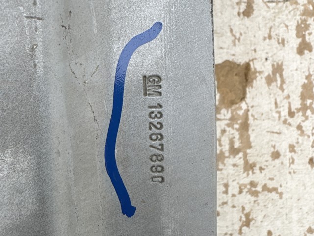 Opel Meriva B első Lökhárító merevítő ezüst z176