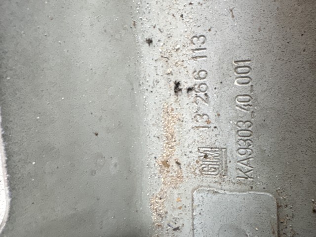 Opel Meriva B 2010-2017 Zárhíd Használt Z22c Fekete 