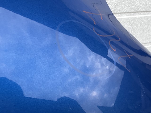 15083 Opel Mokka Jobb első Sárvédő Kék facelift előtti