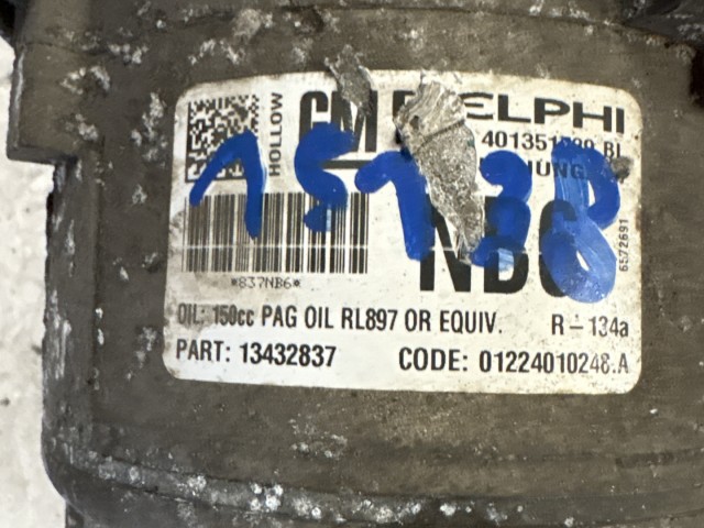 Opel Zafira B 2005-2014 2005-2014 Klíma kompresszor Használt  