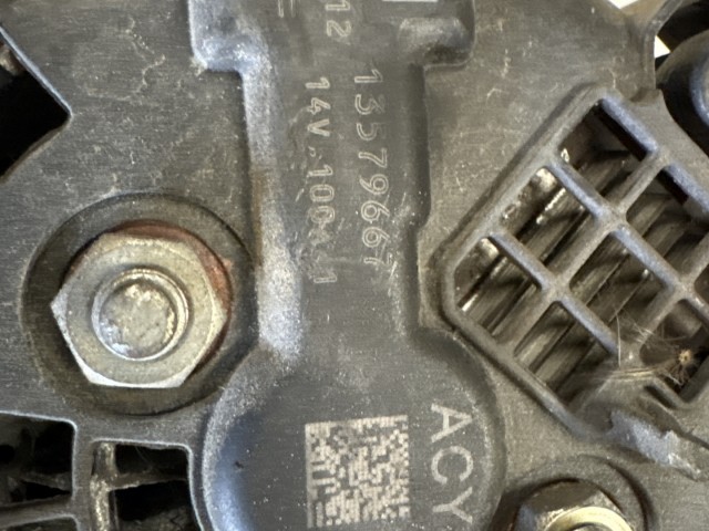 Opel Mokka Generátor 1.6 Benzin motorkód f16d4