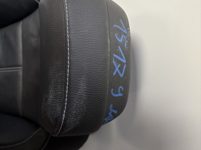 15179 Opel Astra J bal első Ülés bőr Fekete