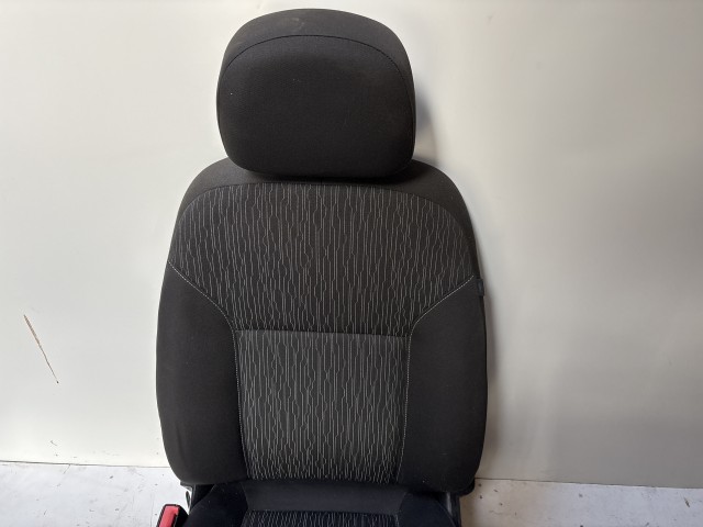 15183 Opel Astra J 2009-2015 bal első Ülés szövet Fekete