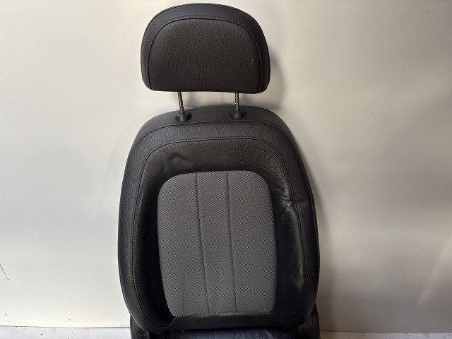 15180 Opel Antara 2006-2015 bal első Ülés bőr és szövet Fekete, szürke