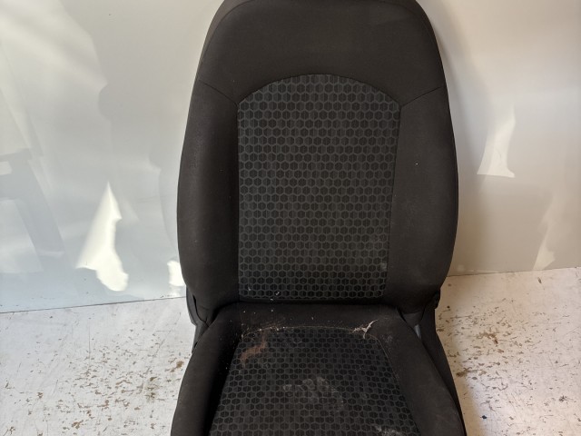 15186 Opel Corsa E bal első Ülés szövet Fekete