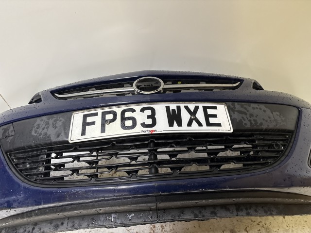 15199 Opel Astra J Facelift Első Lökhárító Kék Z20z