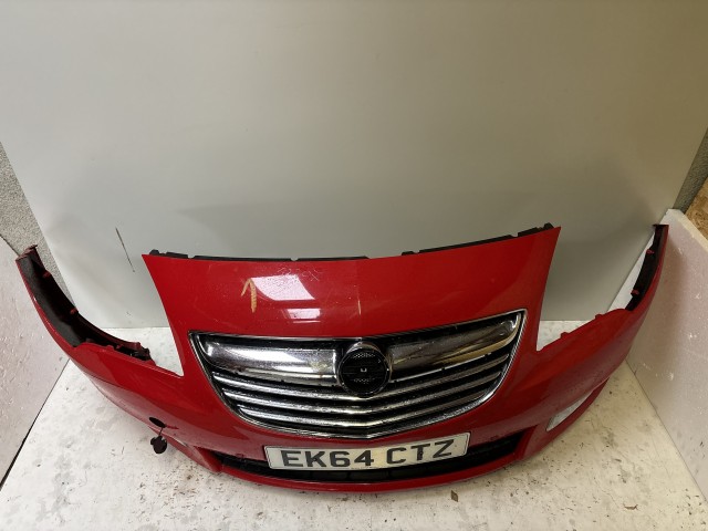 15207 Opel Meriva B 2013-tol Első Lökhárító Piros facelift