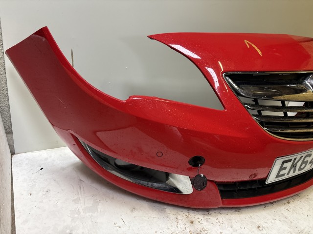 15207 Opel Meriva B 2013-tol Első Lökhárító Piros facelift