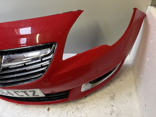 15207 Opel Meriva B 2013-tol Első Lökhárító Piros facelift