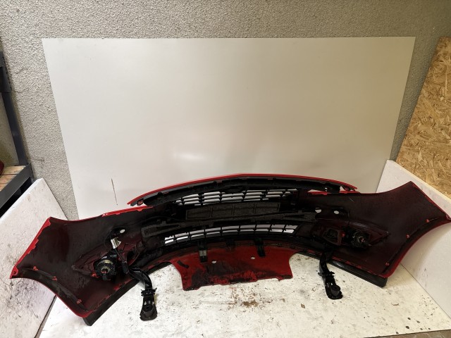 15207 Opel Meriva B 2013-tol Első Lökhárító Piros facelift