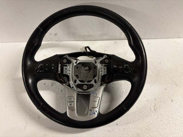 Kia Ceed I. 2006-2009 2006-2009 Kormánykerék Használt Fekete multikormányos bőr  