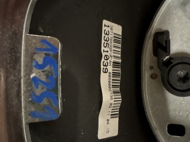 Opel Meriva B 2010-2017 Kormánykerék Fekete multikormányos műanyag 