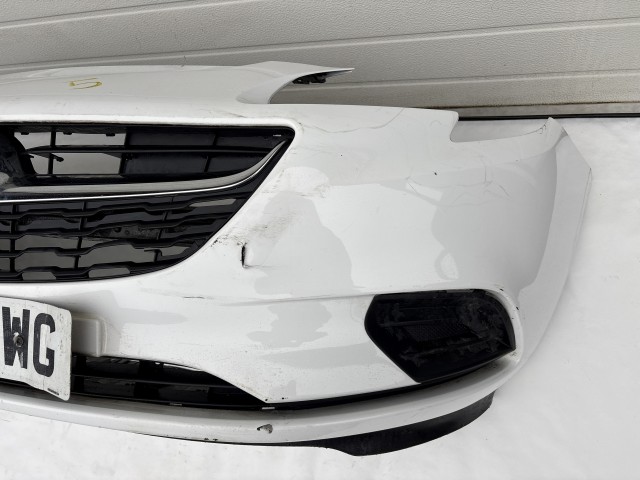 15191 Opel Corsa E Első Lökhárító Fehér