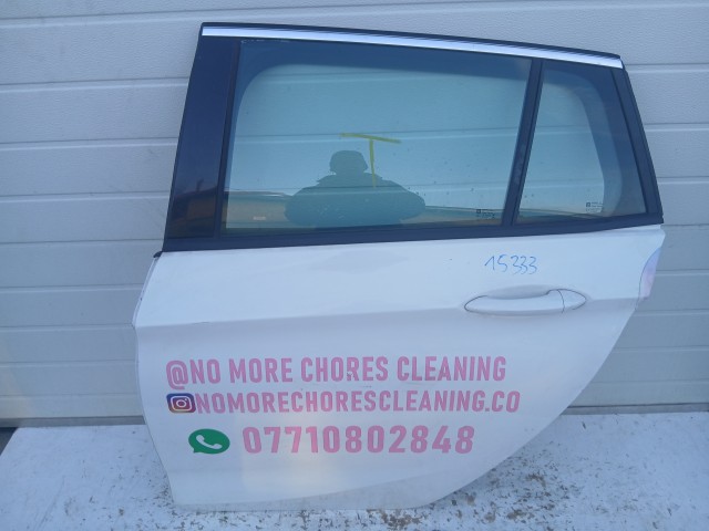 15333 Opel Astra K Bal hátsó kombi Ajtó Fehér Y40r