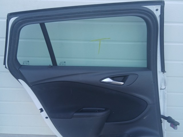 15333 Opel Astra K Bal hátsó kombi Ajtó Fehér Y40r