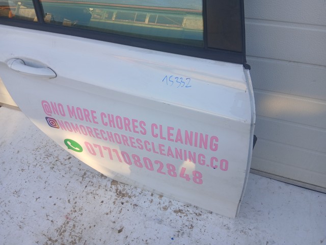 15332 Opel Astra K Jobb hátsó Ajtó kombi Fehér Y40r