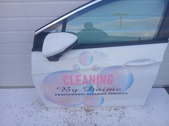 15330 Opel Astra K Bal első Ajtó Fehér Y40r