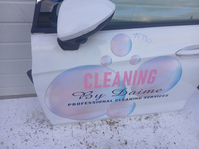 15330 Opel Astra K Bal első Ajtó Fehér Y40r