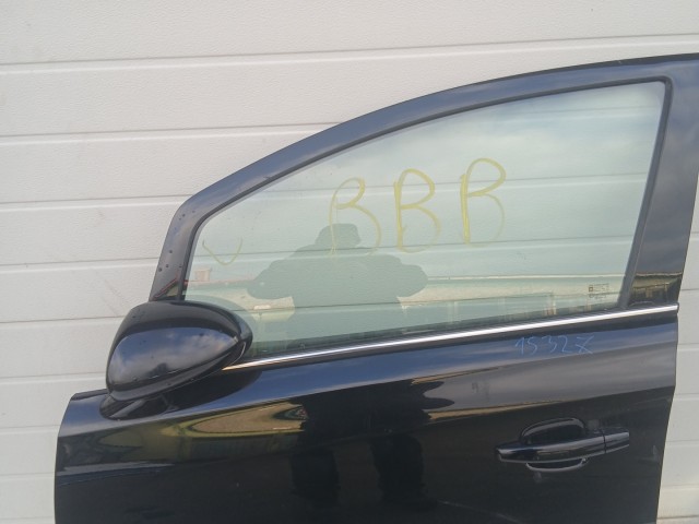 15327 Opel Corsa E Bal első Ajtó Fekete Y22c 5 ajtós